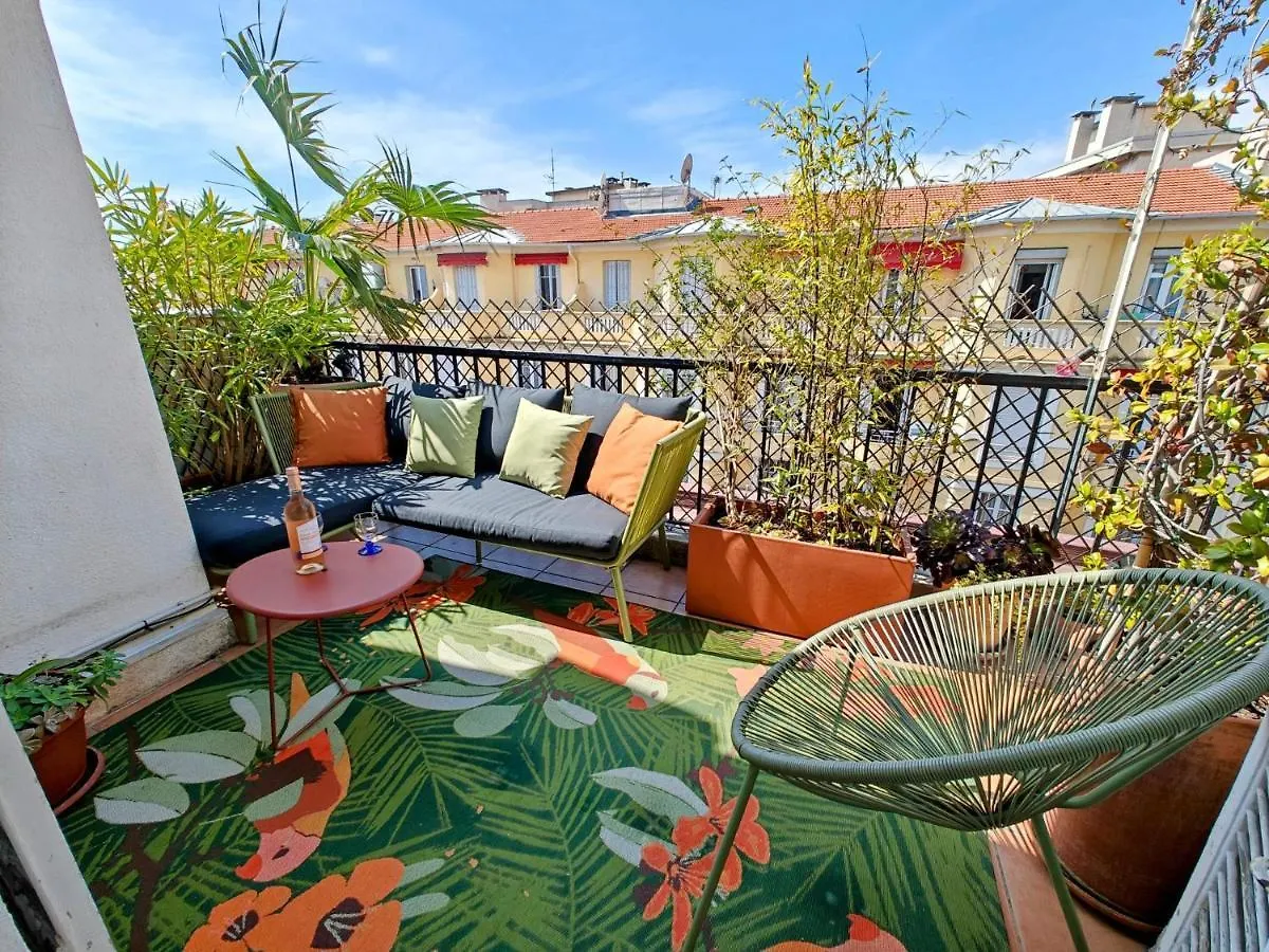 Apartment Cozy Roof Terrace Near Promenade Des Anglais - Ac Nice