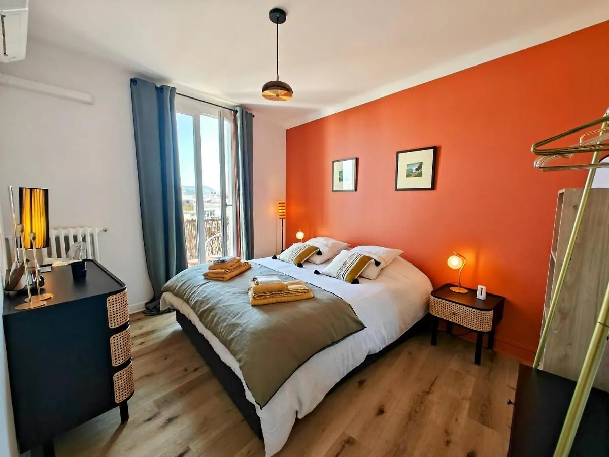 Cozy Roof Terrace Near Promenade Des Anglais - Ac Nice