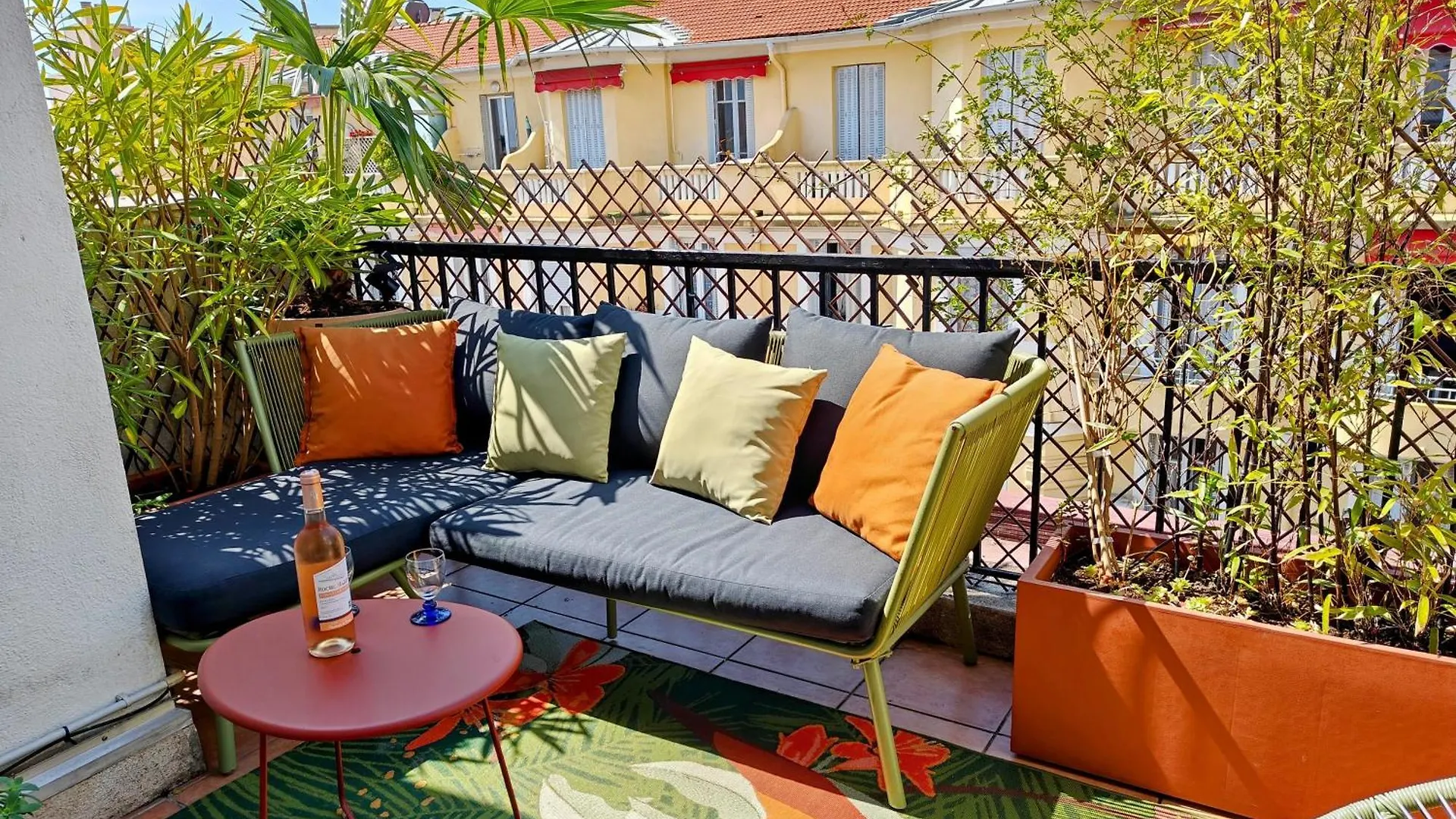 Cozy Roof Terrace Near Promenade Des Anglais - Ac Nice